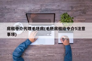 房租中介代理毛坯房(毛胚房租给中介5注意事项)